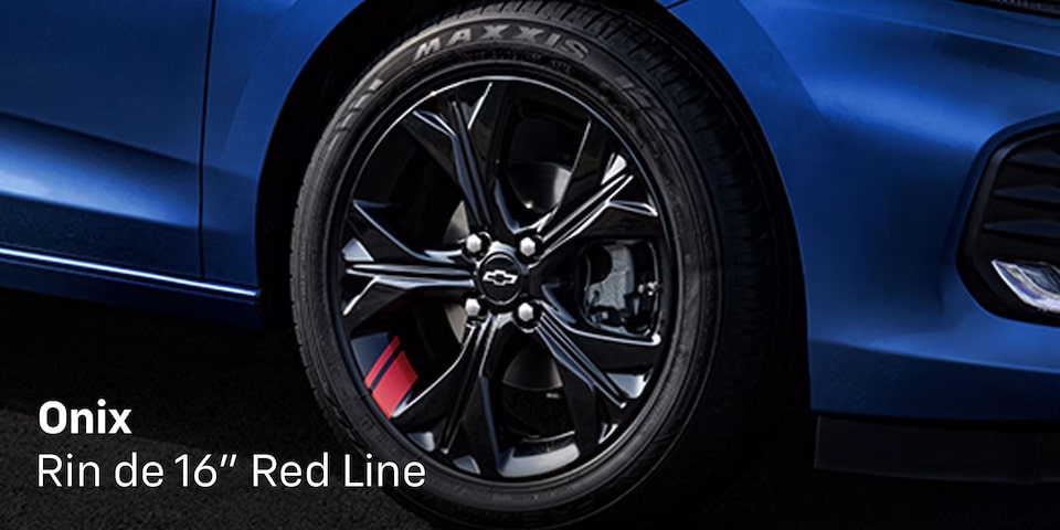 Accesorios Originales Chevrolet® Onix Rin de 16" Red Line