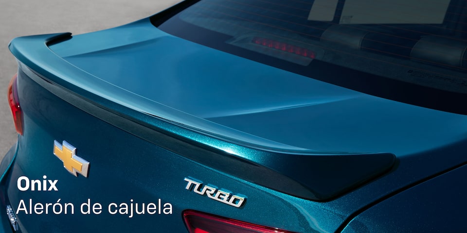 Accesorios Originales Chevrolet® Onix Alerón de Cajuela
