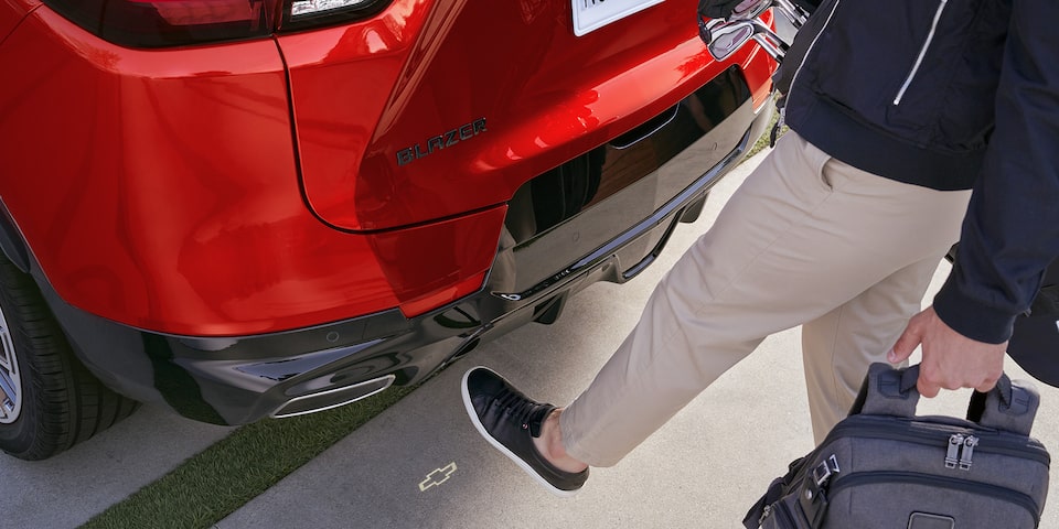 Espacio en cajuela para Chevrolet Blazer 2025, diseñada para adaptarse a tu vida