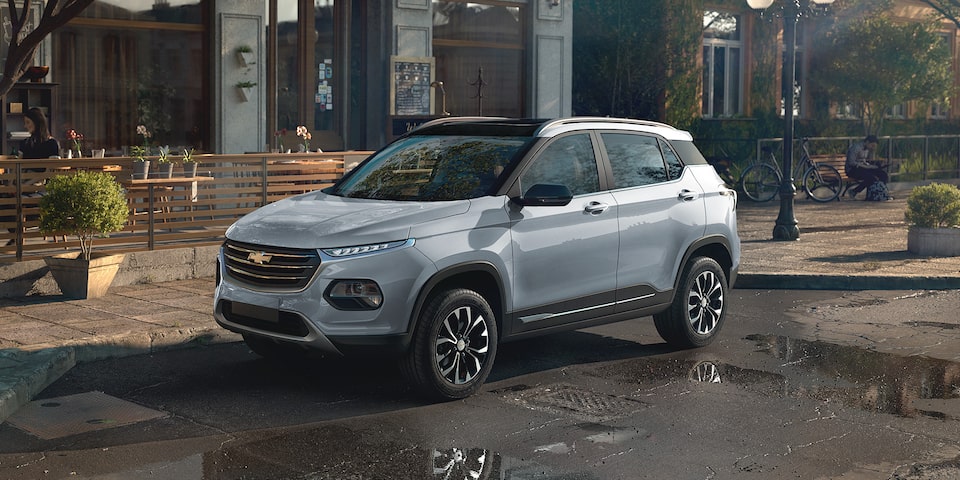 Atractivo diseño exterior de la nueva Chevrolet Groove 2025, camioneta pequeña