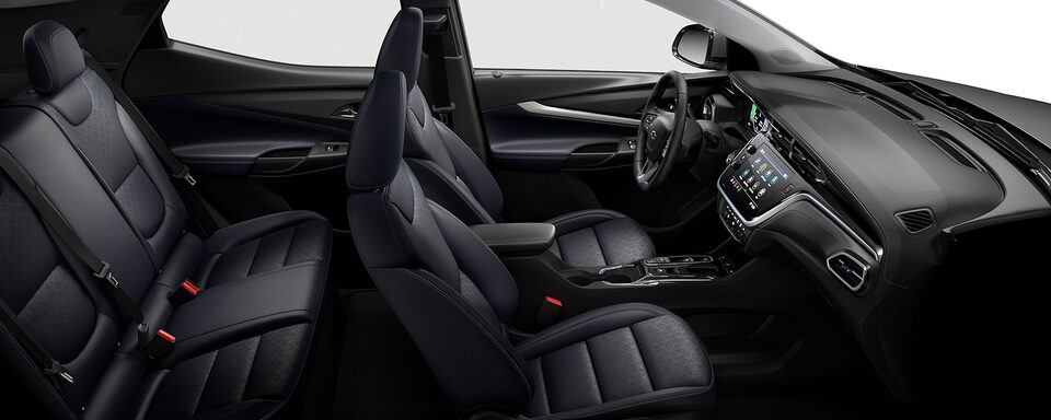 Asiento de piloto con ajuste eléctrico de 8 posiciones y panel de instrumentos multicolor