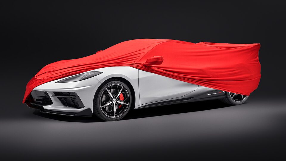 Cubierta de coche color roja para Chevrolet Stingray 2024