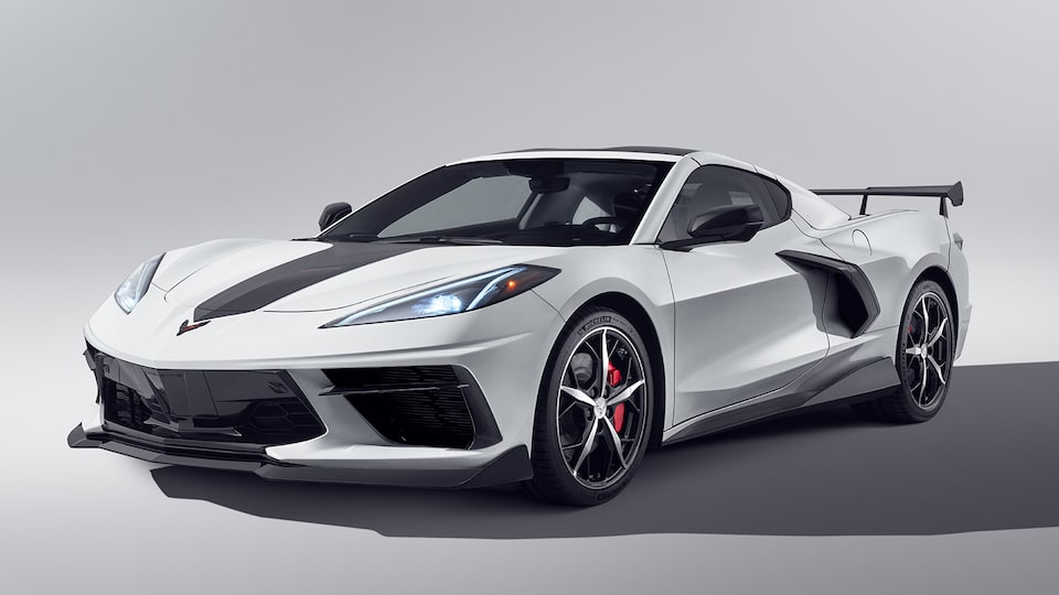 Kit deportivo negro brillante para Chevrolet corvette Stingray 2024