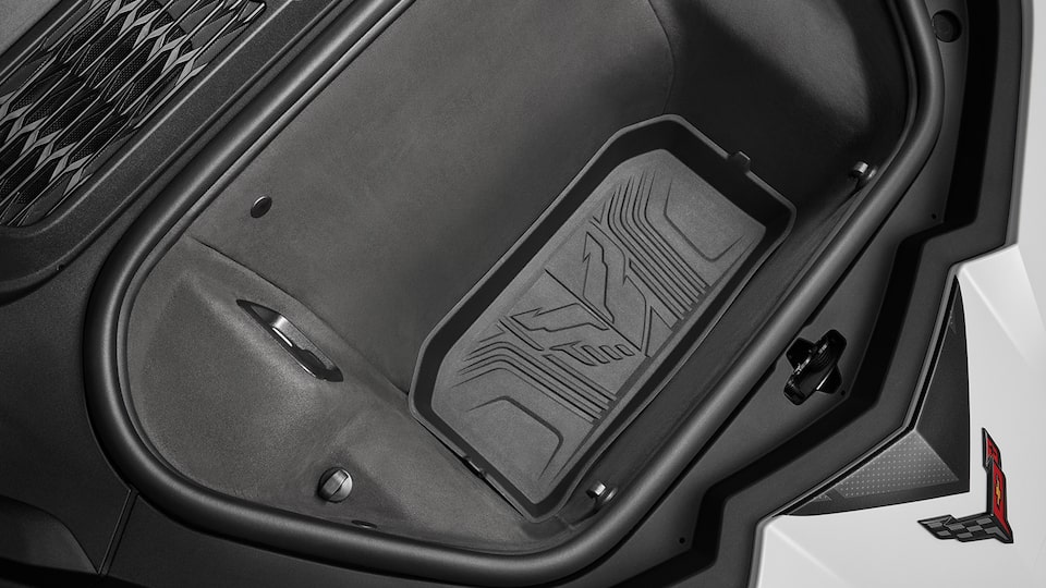 Tapete de vivnil rígido para cajuela disponible para Chevrolet Corvette Z06 2024