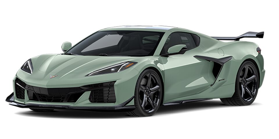 Chevrolet Corvette Z06 2024 en color cacti green