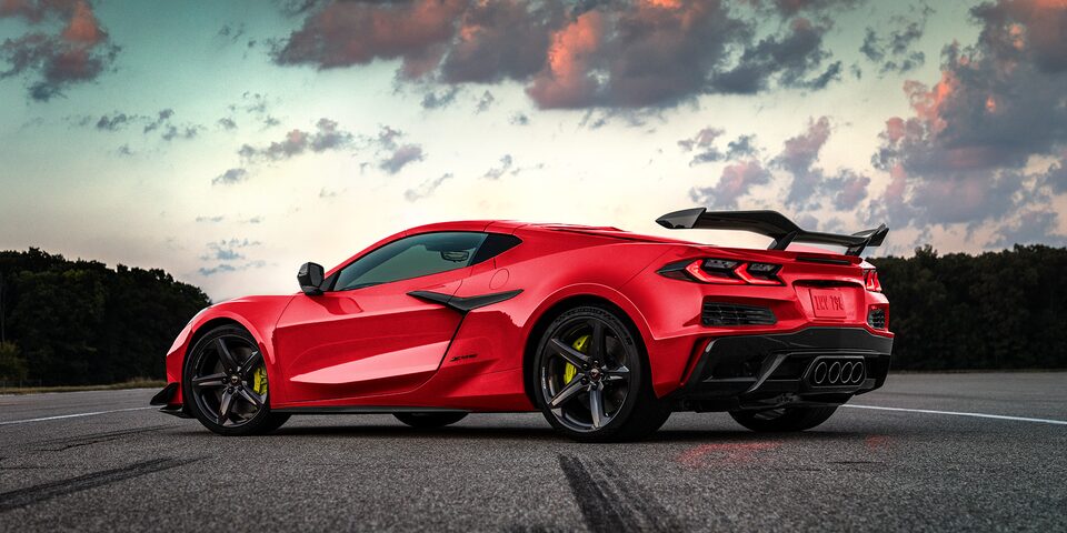Chevrolet Corvette Z06 2024 con suspensión Magnetic Ride Control