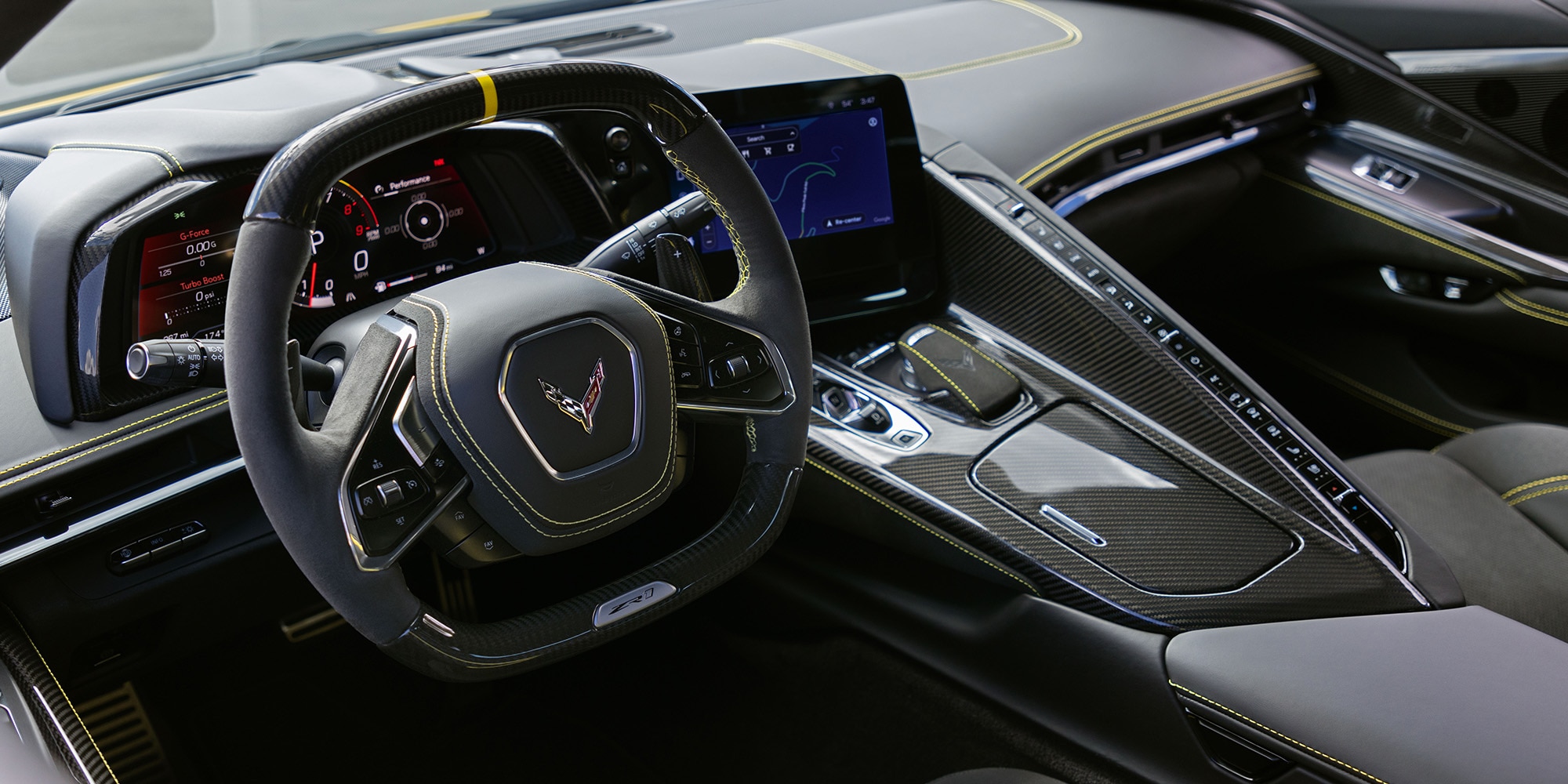 Corvette ZR1 interior