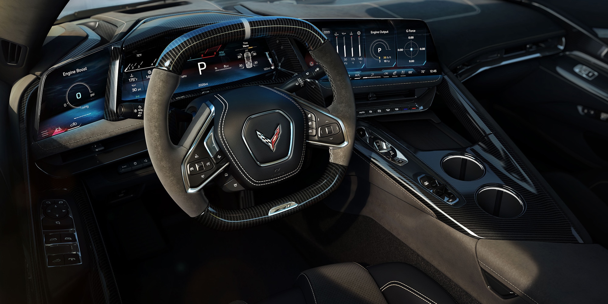 Corvette ZR1 interior