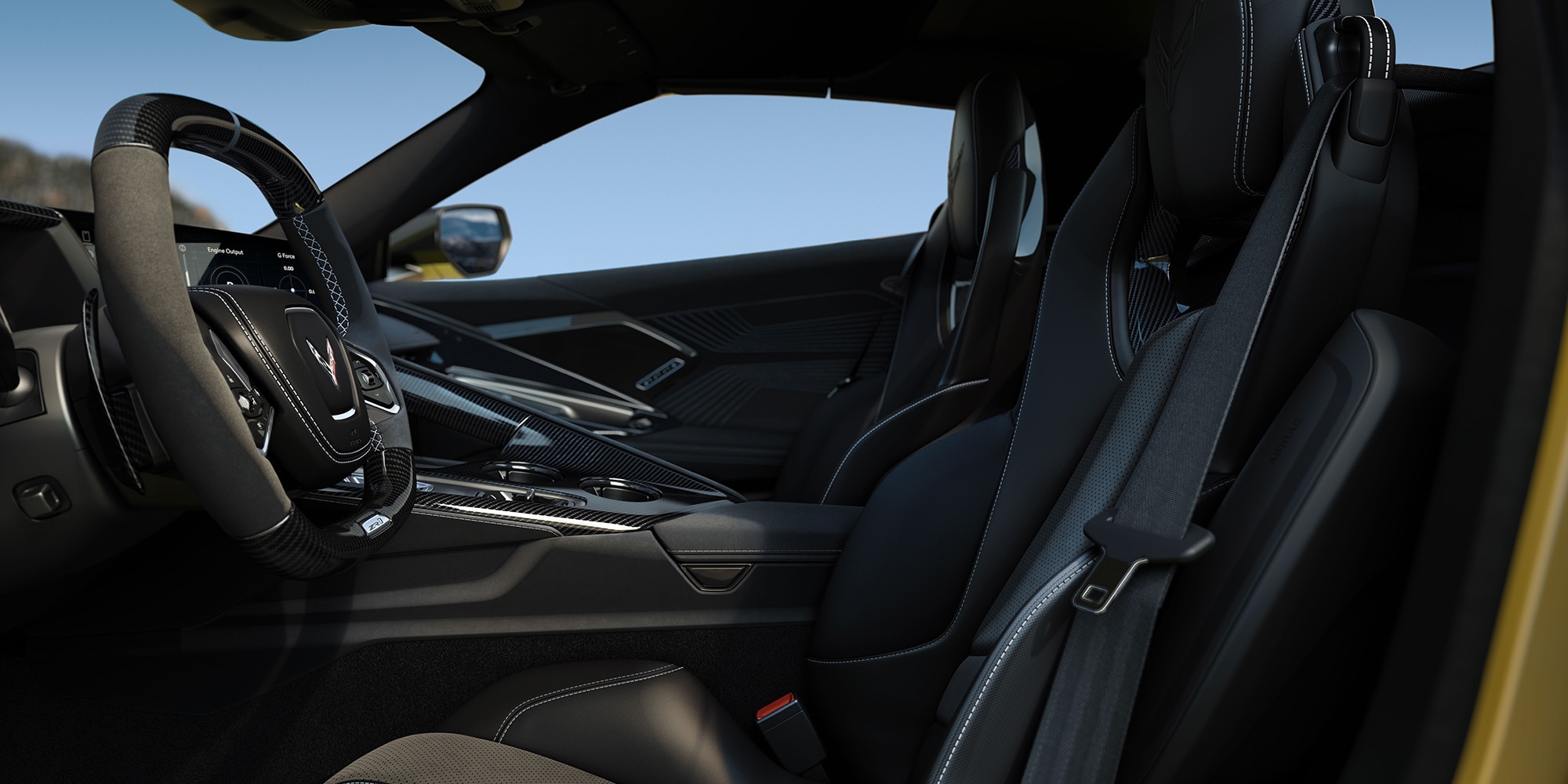 Corvette ZR1 interior