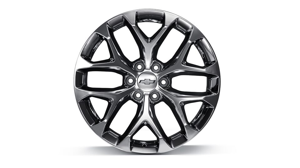 Rin en aluminio de 22 pulgadas cromado de 6 brazos para Chevrolet Silverado Turbo 2025, camioneta de trabajo