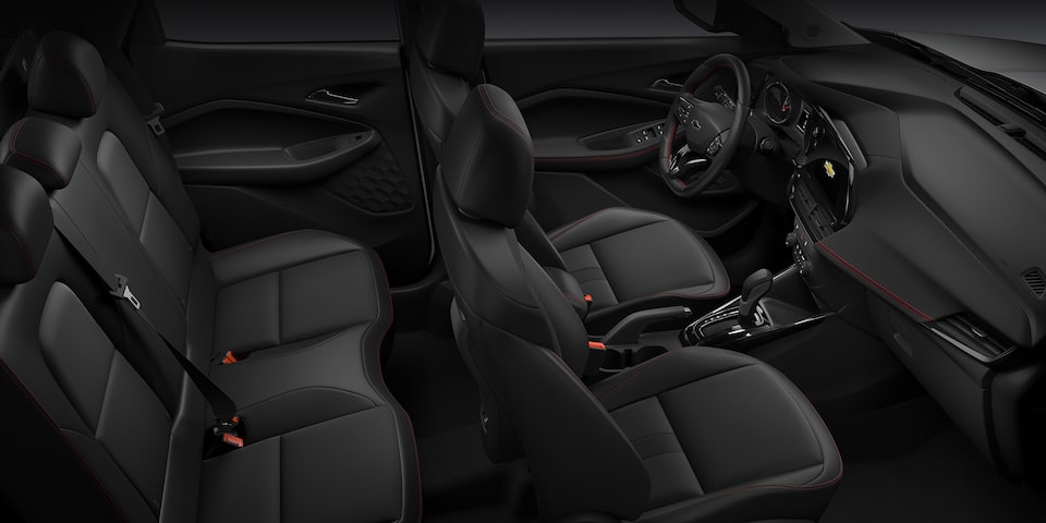 Confort interior de la nueva Chevrolet Montana 2025 pickup compacta.