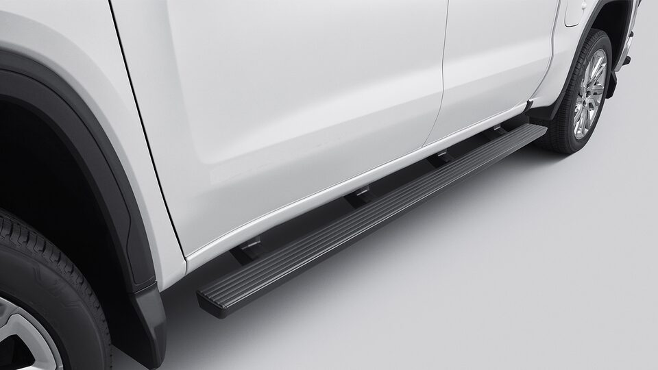 Estribo de trabajo negro para Chevrolet Silverado Turbo 2025, camioneta de trabajo